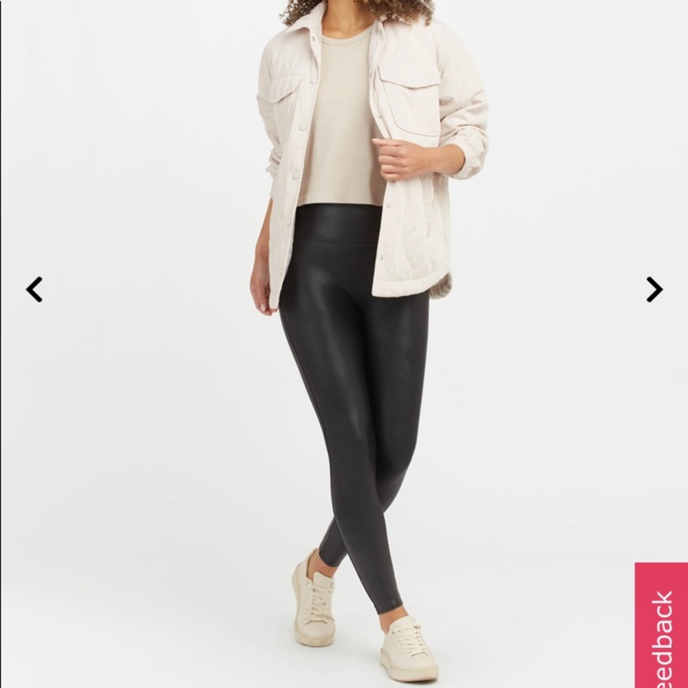 Spend faux leather legging
